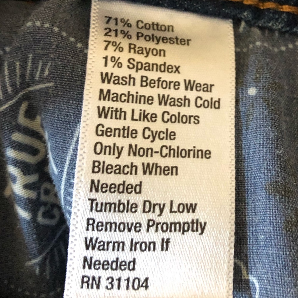 True Craft Distresses High Rise Jean Short… - Picture 6 of 7